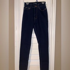 Fashion Nova | Women’s US 3/4 | Dark blue jeans